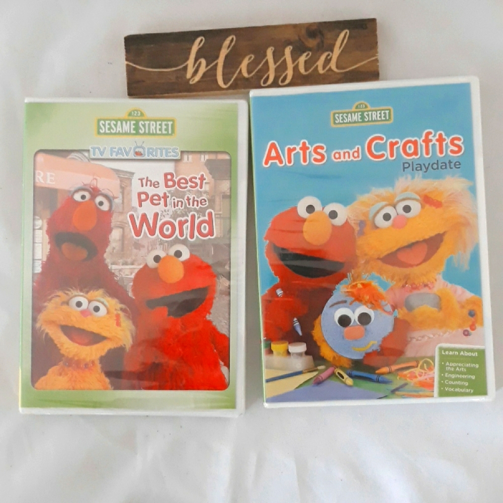 Sesame Street NEW DVD's
